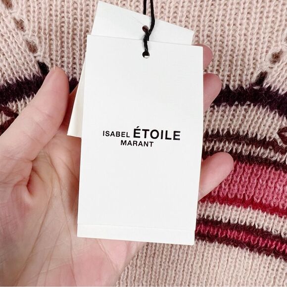 NWT Isabel Marant Etoile Georgie Alpaca Wool Knit Sweater Large - Picture 10 of 13